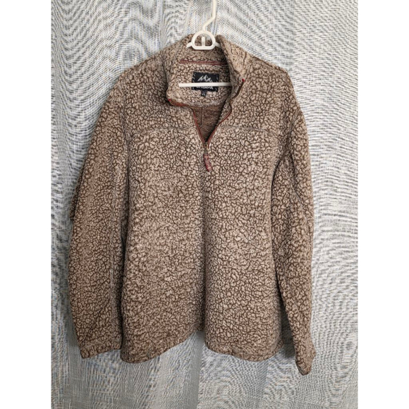 Women's Alpine Sherpa Pullover XXL Brown - Picture 1 of 5